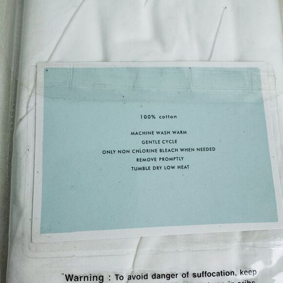 Pottery Barn Kids Chicken Embroidered Percale Crib Sham Nursery Cotton New - Picture 5 of 5